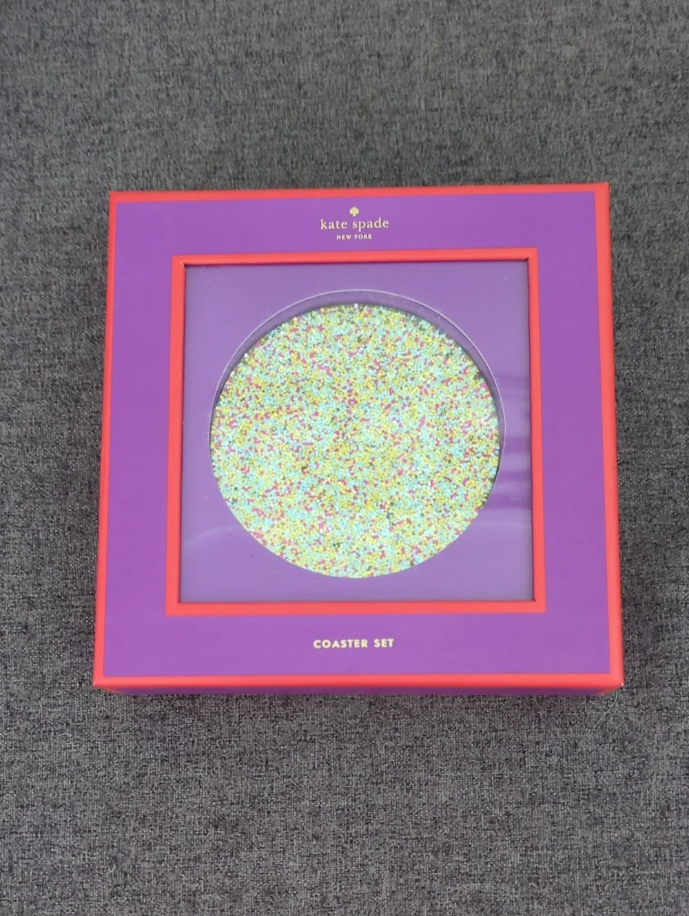 Glitter Coaster Set